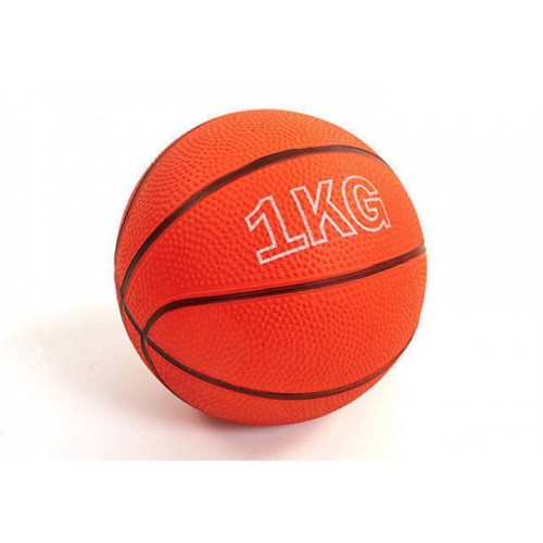 Медбол EasyFit RB 1 кг помаранчевий код: EF-8407-1-EF