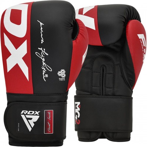 Боксерські рукавички RDX F4 Red 12 унцій. код: 402993_12-RX