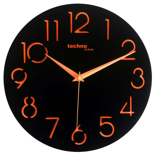 Настінний годинник Technoline WT7230 Black, код: DAS301309-DA