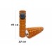 Масажний ролик EasyFit Grid Roller v.2.2, 450х145 мм, оранжевий, код: EF-2028-OR-EF