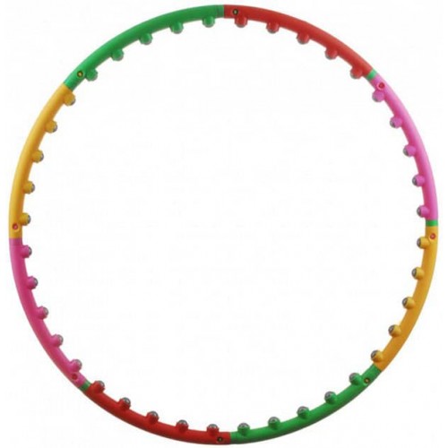 Обруч із масажними кульками (хулахуп) EasyFit 980 мм, код: EF-0251 Обруч із масажними кульками (хулахуп) EasyFit 980 мм, код: EF-0251