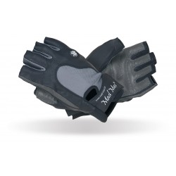 Рукавички для фітнесу MadMax MTi82 S, чорний-світло-сірий, код: MFG-820_S