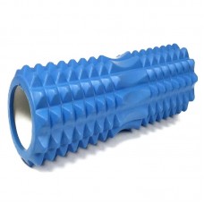 Масажний ролик EasyFit Grid Roller 45 см v.2.2 синій, код: EF-2028-Bl