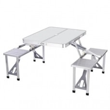 Стіл кемпінговий розкладний Lugi G03-2, 860х670х670 мм, код: G03-2-IN