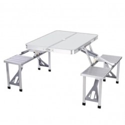 Стіл кемпінговий розкладний Lugi G03-2, 860х670х670 мм, код: G03-2-IN Стіл кемпінговий розкладний Lugi G03-2, 860х670х670 мм, код: G03-2-IN