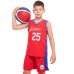 Форма баскетбольна підліткова PlayGame NB-Sport NBA Sixers 25 XL (13-16 років), ріст 150-160см, червоний-синій, код: BA-0904_XLRBL