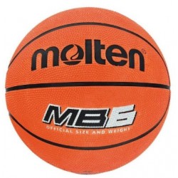 М"яч баскетбольний Molten MB 6 №6, помаранчевий, код: 4905741838140