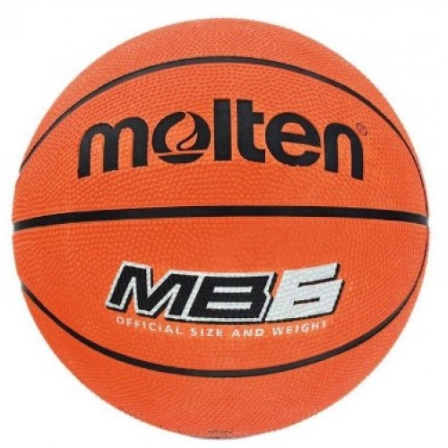 М"яч баскетбольний Molten MB 6 №6, помаранчевий, код: 4905741838140