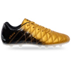Бутси футбольні Aikesa розмір 40 (25,5см), золотий-чорний, код: 789_40GBK