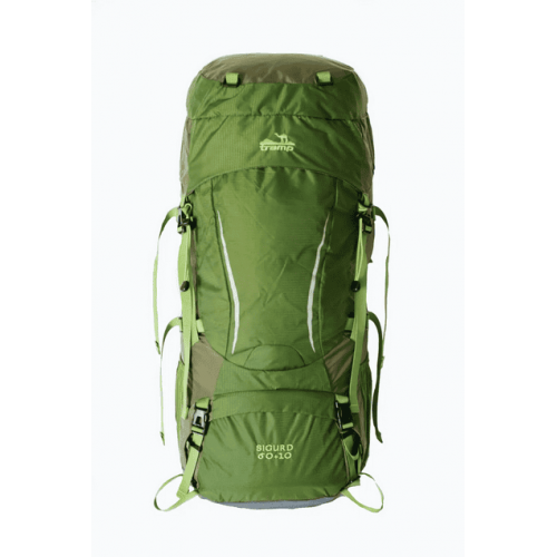 Туристичний рюкзак Tramp Sigurd 60+10 зелений, код: UTRP-045-green