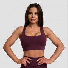 Спортивний топ GymBeam Clothing Mesh Panel S, баклажановий, код: 8586024627208