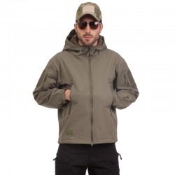Куртка тактична Tactical XXL, оливковий, код: TY-0369_XXLOL