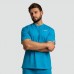 Футболка чоловіча GymBeam Oversized Limitless Aquamarine XXXL, аквамарин, код: 8586024627734