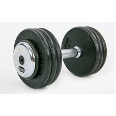 Гантель цілісна професійна сталева Record 1х17,5 кг, код: TA-7231-17_5 Гантель цілісна професійна сталева Record 1х17,5 кг, код: TA-7231-17_5