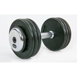 Гантель цілісна професійна сталева Record 1х17,5 кг, код: TA-7231-17_5 Гантель цілісна професійна сталева Record 1х17,5 кг, код: TA-7231-17_5