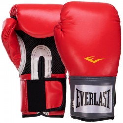 Рукавички боксерські Everlast Pro Style Training 16 унцій, червоний, код: EV1200009-S52