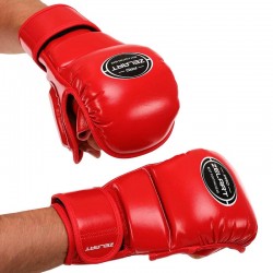 Рукавиці Краби спарингові для MMA Zelart XL, червоний, код: BO-3495_XLR Рукавиці Краби спарингові для MMA Zelart XL, червоний, код: BO-3495_XLR