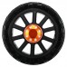 Колесо для пресу одинарне FitGo 14 см, чорний, код: FI-0285_BK