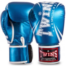 Рукавички боксерські Twins 16 унцій, синій металик, код: FBGVSD3-TW6_16BLM Рукавички боксерські Twins 16 унцій, синій металик, код: FBGVSD3-TW6_16BLM