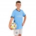 Форма футбольна дитяча PlayGame із символікою Manchester City Haaland 9 домашня 2025, розмір 26, зріст 140-145, блакитний-білий, код: CO-4620_26