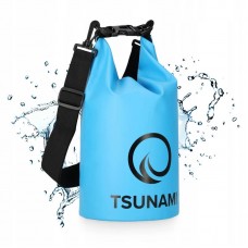 Гермомішок Tsunami Dry Pack 5 л водозахисний, блакитний, код: P-5905973400060 Гермомішок Tsunami Dry Pack 5 л водозахисний, блакитний, код: P-5905973400060
