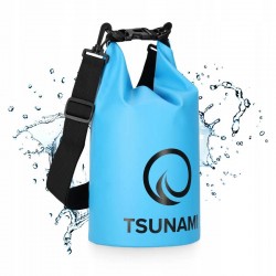 Гермомішок Tsunami Dry Pack 5 л водозахисний, блакитний, код: P-5905973400060 Гермомішок Tsunami Dry Pack 5 л водозахисний, блакитний, код: P-5905973400060