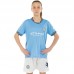 Форма футбольна дитяча PlayGame із символікою Manchester City Haaland 9 домашня 2025, розмір 26, зріст 140-145, блакитний-білий, код: CO-4620_26