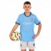 Форма футбольна дитяча PlayGame із символікою Manchester City Haaland 9 домашня 2025, розмір 26, зріст 140-145, блакитний-білий, код: CO-4620_26