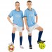 Форма футбольна дитяча PlayGame із символікою Manchester City Haaland 9 домашня 2025, розмір 26, зріст 140-145, блакитний-білий, код: CO-4620_26