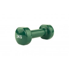 Гантель вініловий Stein 1х2 кг зелений, код: LKDB-504A-2