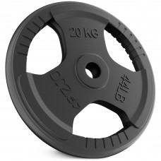 Диск металевий 4Fizjo 20 кг, чорний, код: P-5905973401395