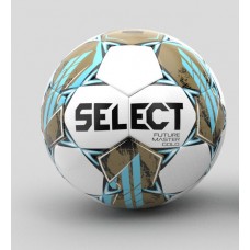 М"яч футзальний Select Futsal Future Master Gold №4, білий-синій-золотий, код: 5703543381586