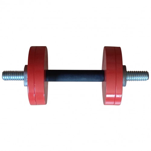 Гантель набірна InterAtletika 1х12 кг, чорний-червоний, код: ST561-IA