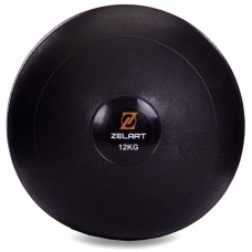 М"яч набивної слембол для кроссфіта рифлений Modern Slam Ball 12 кг, код: FI-2672-12-S52
