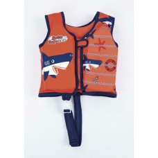 Жилет для плавання дитячий Aqua Speed ​​Swim Jacket, 18-30 кг, помаранчевий, код: 5908217683878