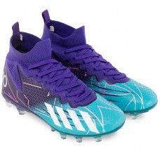 Бутси футбольні дитячі з носком PlayGame розмір 36, фіолетовий-бірюзовий, код: 95K-1_36 Бутси футбольні дитячі з носком PlayGame розмір 36, фіолетовий-бірюзовий, код: 95K-1_36