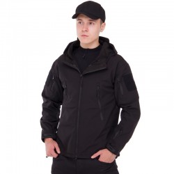 Куртка тактична Tactical 3XL (54-56) чорний, код: TY-5707_3XLBK
