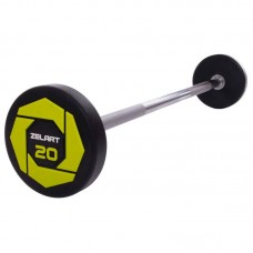 Штанга фіксована пряма Modern Urethane Barbell поліуретанова 20кг, код: TA-2689-20-S52