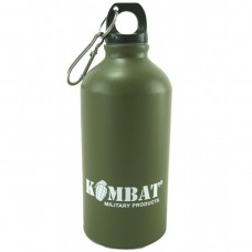 Фляга алюмінієва Kombat UK Aluminium Water Bottle 500 мл., оливковий, код: kb-awb500-olgr