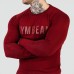 Футболка чоловіча з довгим рукавом GymBeam FIT Long Sleeve S, бордовий, код: 120332-GB