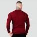 Футболка чоловіча з довгим рукавом GymBeam FIT Long Sleeve S, бордовий, код: 120332-GB