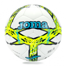 М"яч футбольний Joma Dali III №4, білий-салатовий, код: 8445954786761
