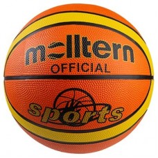 Мяч баскетбольный Molltern Official Sport резиновый №7, оранжевый, код: 607/8M-WS