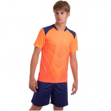 Форма футбольна PlayGame Lingo L (46-48), ріст 170-175, помаранчевий-темно-синій, код: LD-M8627_LORDBL-S52