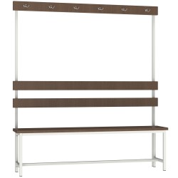 Лавка одностороння для роздягальні Emby CB-1500, 325х1500х1660 мм, код: 2415649836-E Лавка одностороння для роздягальні Emby CB-1500, 325х1500х1660 мм, код: 2415649836-E