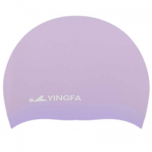 Шапочка для плавання силіконова для дорослих Yingfa L, фіолетовий, код: C0081_LV