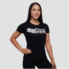 Футболка жіноча GymBeam Clothing Beam M, чорний, код: 221733-GB