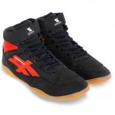 Борцівки Wrestling Difeno розмір 39, чорний-червоний, код: W-4010-5_39BKR Борцівки Wrestling Difeno розмір 39, чорний-червоний, код: W-4010-5_39BKR