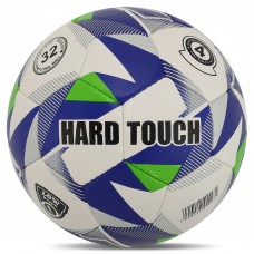 М"яч для футзалу Hard Touch Hydro Technology №4, білий-синій, код: FB-5039_WBL