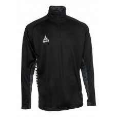 Кофта для тренувань дитяча Select Spain Training Sweat 1/2 Zip 14 років, чорний, код: 5703543262717